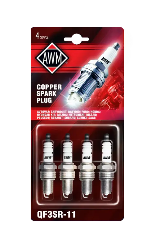 QF3SR-11 AWM свечи зажигания , медь, блистер (4 шт) AWM. Артикул 410090026