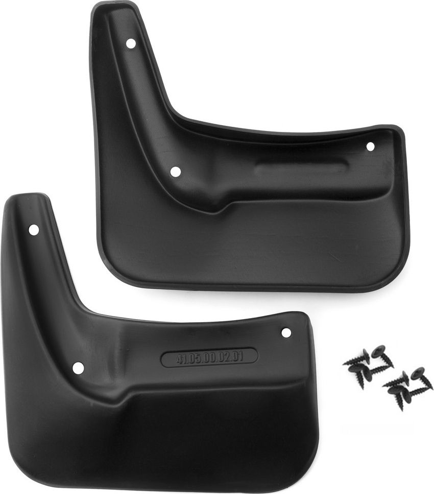 Брызговики REIN Стандарт задняя пара для Renault Logan I 2009-2014. Артикул REIN.41.05.E10