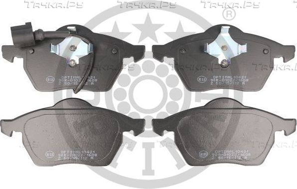 Тормозные колодки Optimal передние для Skoda Octavia A5 2005-2010. Артикул 10421