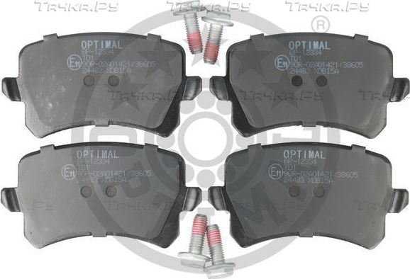Тормозные колодки Optimal задние для SEAT Alhambra II 2010-2026. Артикул BP-12334