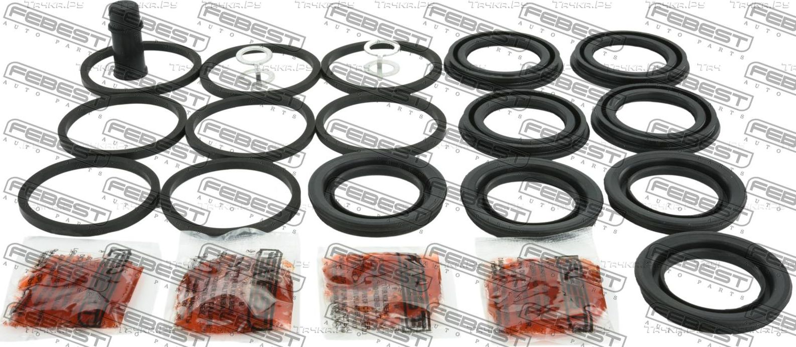 Ремкомплект тормозного суппорта Febest передний для Toyota Mark X II 2009-2026. Артикул 0175-UCF30F