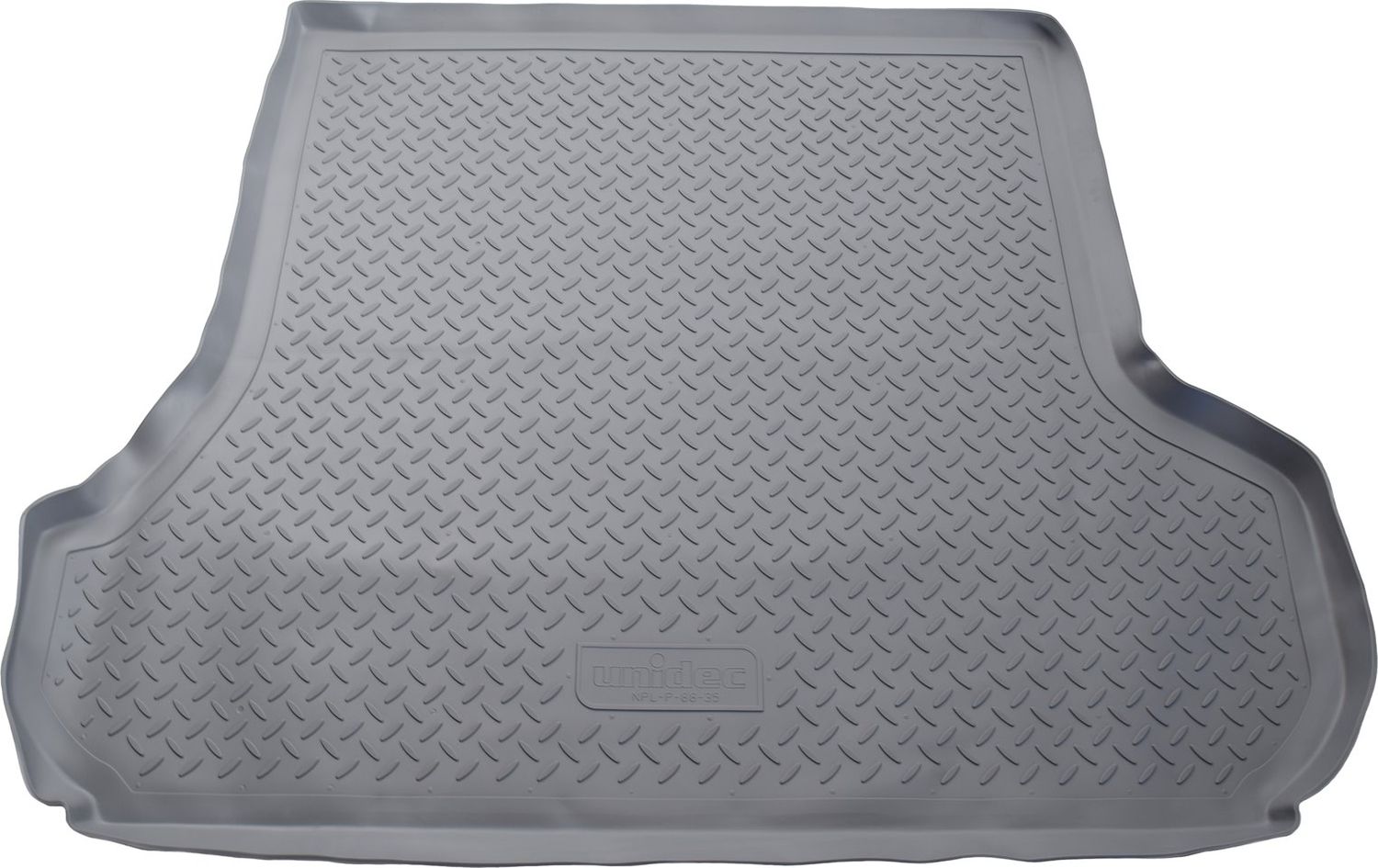 Коврик Норпласт для багажника Toyota Land Cruiser 100 1998-2007. СЕРЫЙ. Артикул NPL-P-88-35Grey