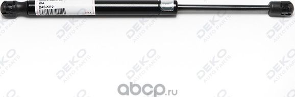 Амортизатор капота KIA SORENTO 2011- L345mm RH/LH, арт. DAS-KI10 (шт.) (Deko). Артикул DASKI10