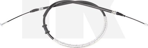 Трос ручника (тросик ручного тормоза) NK левый для Fiat Tempra 1996-1996. Артикул 909918