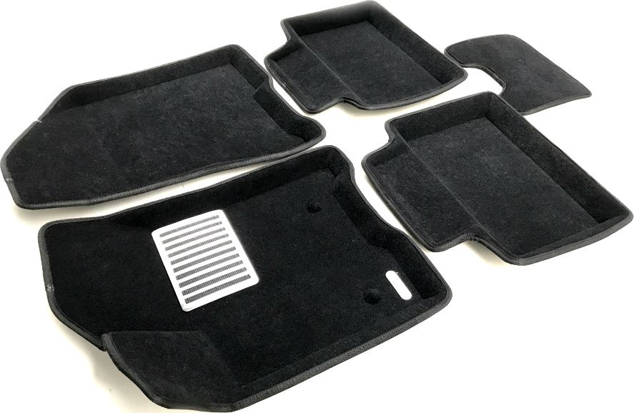 Коврики текстильные Euromat 3D Lux для салона Lada Vesta 2015-2026. Артикул EM3D-005308