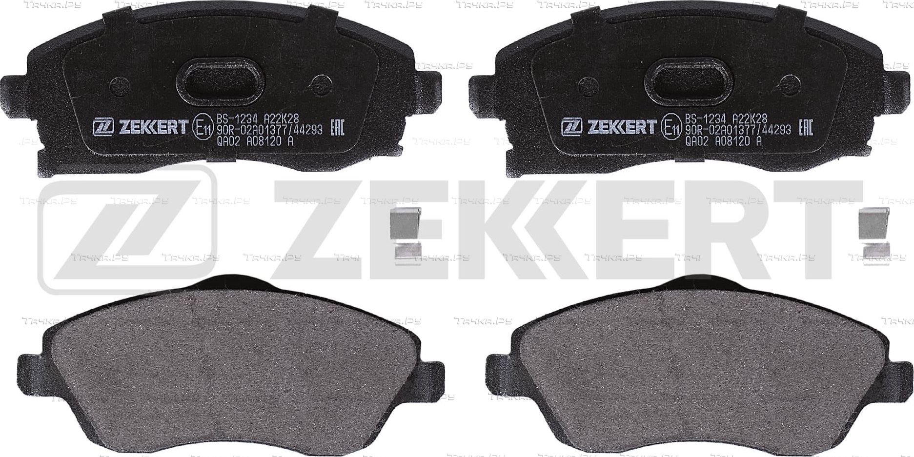 Тормозные колодки Zekkert передние для Opel Tigra B 2004-2010. Артикул BS-1234