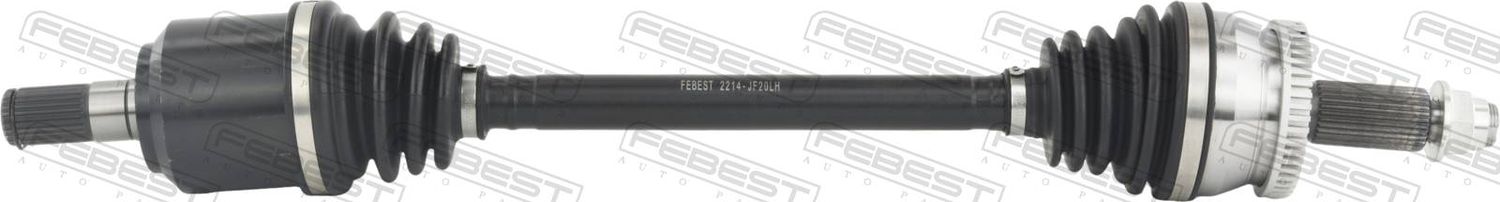 Полуось (привод в сборе, приводной вал) Febest. Артикул 2214-JF20LH