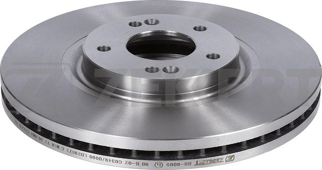 Тормозной диск Zekkert. Артикул BS-6009