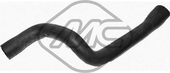 Патрубок радиатора (системы охлаждения) Metalcaucho. Артикул 09104