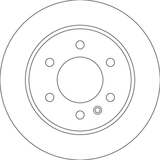 Тормозной диск TRW TRW SINGLE задний для Mercedes-Benz Sprinter 907, 910 2018-2026. Артикул DF6596S