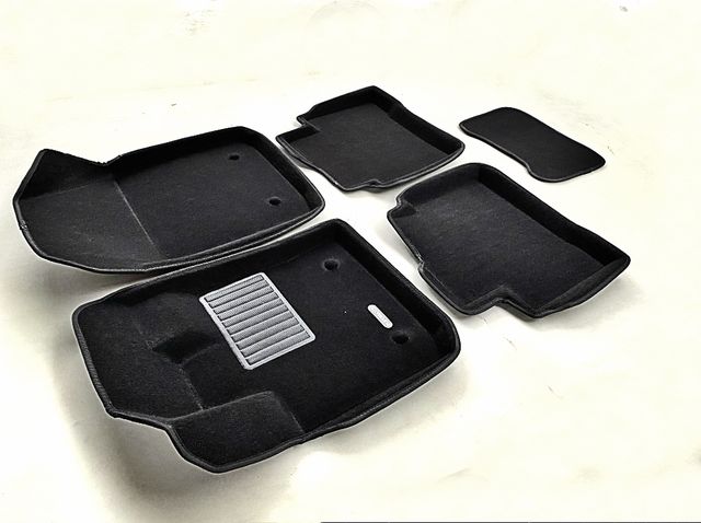 Коврики текстильные Euromat 3D Business для салона Geely Tugella 2020-2026. Артикул EMC3D-001408