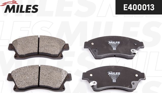 Тормозные колодки Miles (Low-Metallic). Артикул E400013