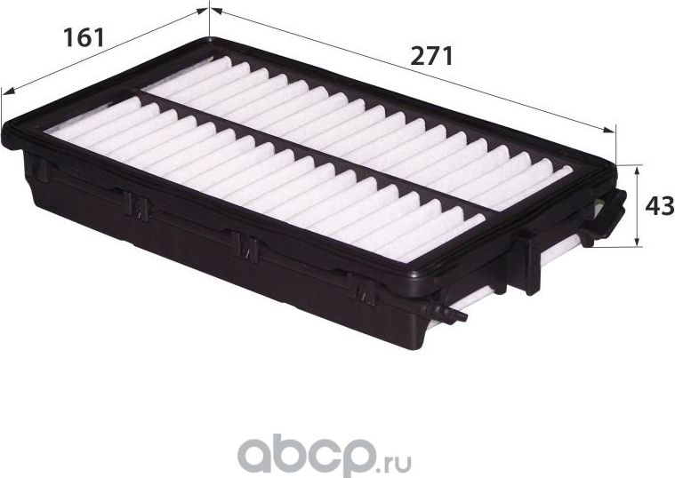 A-1110E OEM 28113-L1000 (фильтр воздушный) (RB-Exide). Артикул A1110E