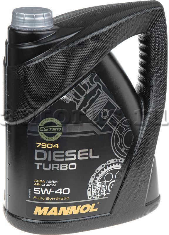 Масло моторное DIESEL TURBO 5w40 5l (Mannol). Артикул 1011