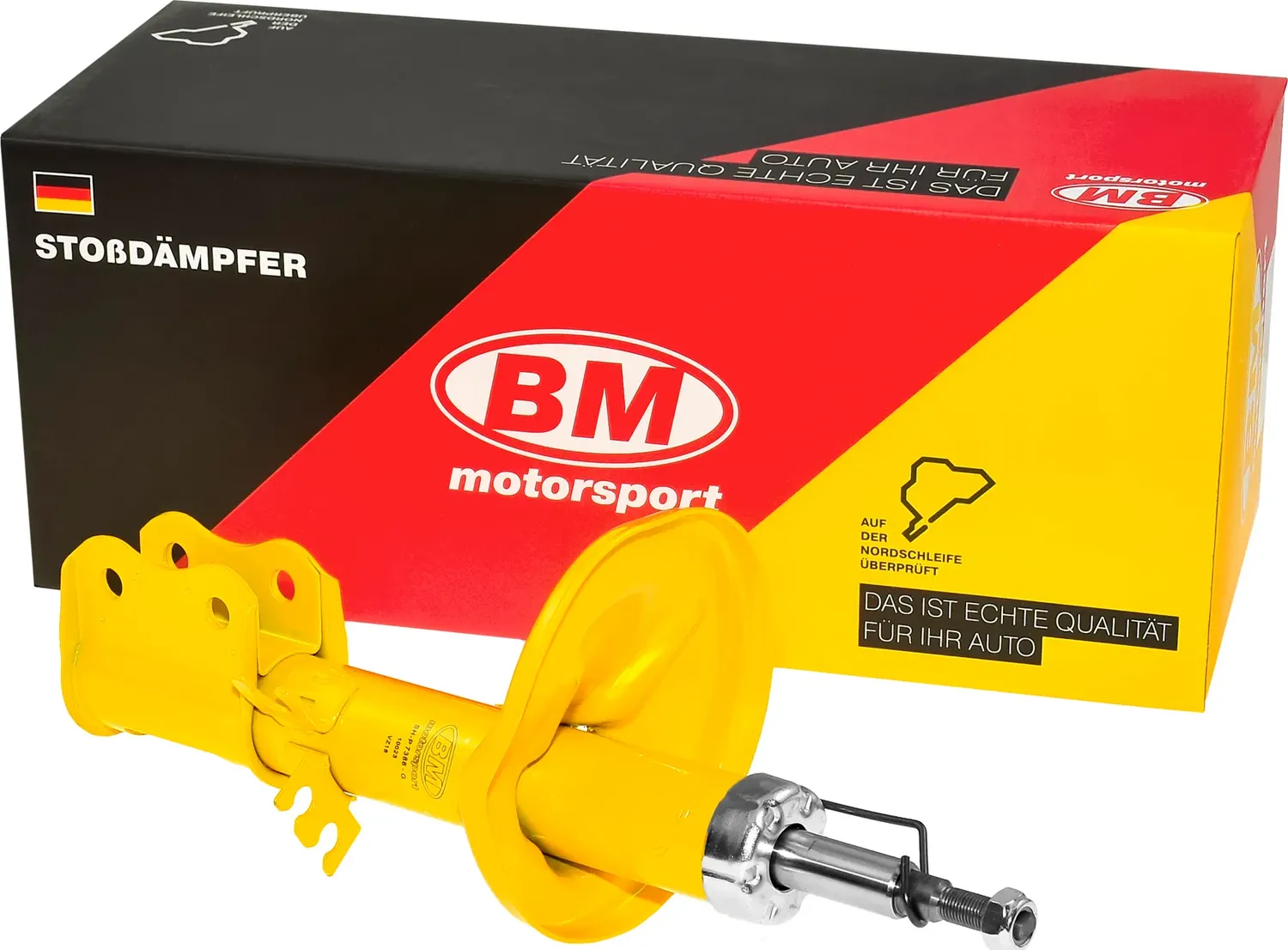 Амортизатор HYUNDAI/KIA SPECTRA 04- пер.лев. (BM). Артикул SHP7388G