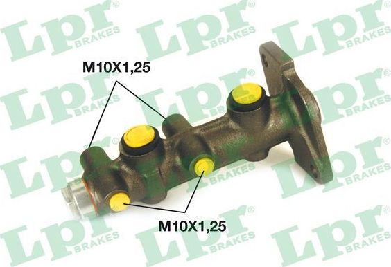 Тормозной цилиндр главный LPR (Серый чугун). Артикул 6721