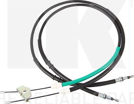 Трос ручника (тросик ручного тормоза) NK. Артикул 9025116