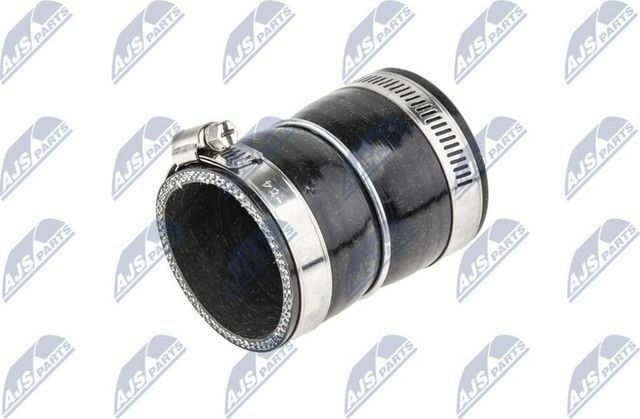 Патрубок интеркулера NTY (Резина с тканевым включением) для Peugeot 1007 2007-2009. Артикул GPP-PE-002