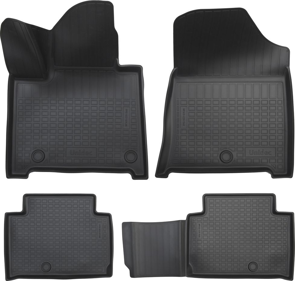 Коврики Норпласт для салона Hyundai Santa Fe MX5 V (1,2 ряд 7 мест) 2023-2026. Артикул NPA11-C31-540