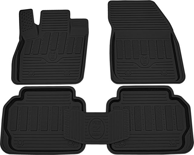 Коврики Rezkon резиновые для салона Ford Mondeo V 2015-2026. Артикул 1016025200