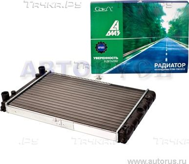 Радиатор охлаждения двигателя Lada. Артикул 21080130101200