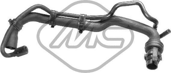 Патрубок радиатора (системы охлаждения) Metalcaucho нижний для Citroen ZX 1991-1997. Артикул 08292