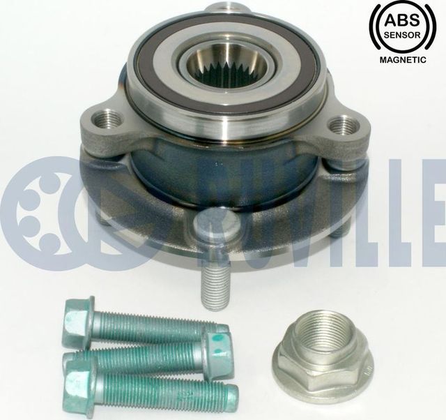 Ступица колеса с интегрированным подшипником Ruville задняя для Fiat 124 Spider I 2016-2026. Артикул 221936