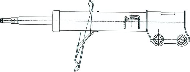 Амортизатор CTR. Артикул GY0710G
