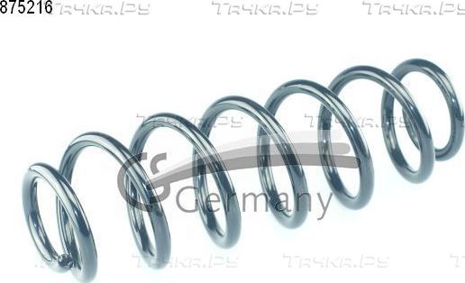 Пружина подвески CS-Germany задняя для SEAT Toledo IV 2012-2013. Артикул 14.875.216