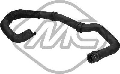 Патрубок радиатора (системы охлаждения) Metalcaucho. Артикул 08476