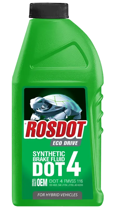 Жидкость торм. ROSDOT 4 ECO DRIVE, в п/э бут. 0,455 кг Rosdot. Артикул 430120002