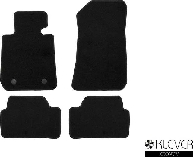 Коврики Klever Econom для салона BMW 1 E87 АКПП хэтчбек 5дв. 2004-2011. Артикул KLEVER01050401200k