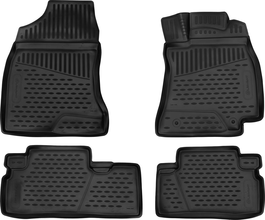 Коврики Element 3D для салона Toyota Wish II (XE20) (правый руль) 2009-2012. Артикул ELEMENT3D1839210