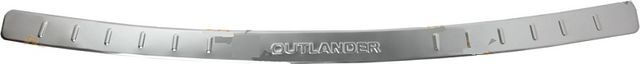 Накладка Ладья на бампер Mitsubishi Outlander XL 2007-2012. Артикул 015.57.231