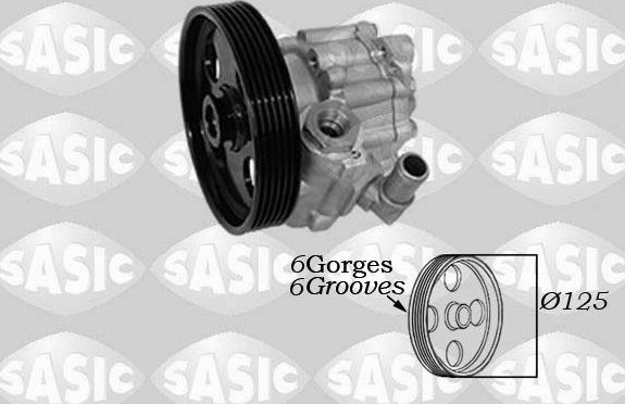 Насос ГУР Sasic. Артикул 7070038