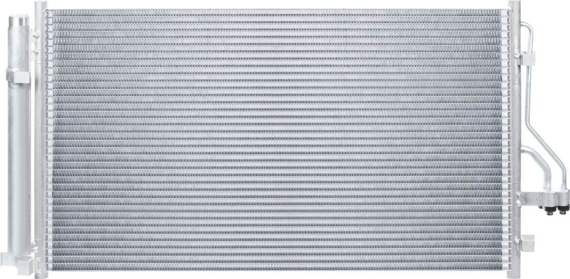 Радиатор кондиционера (конденсер) (Metaco). Артикул 8012030