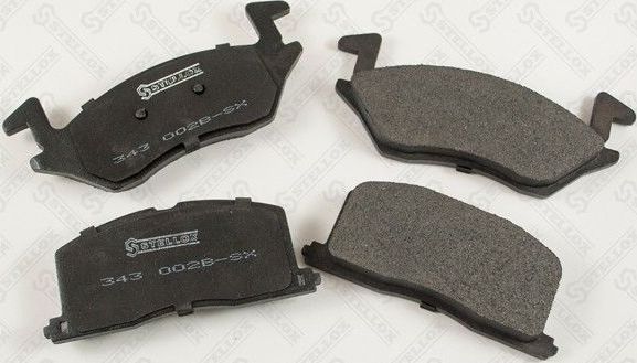 Тормозные колодки Stellox. Артикул 343 002B-SX