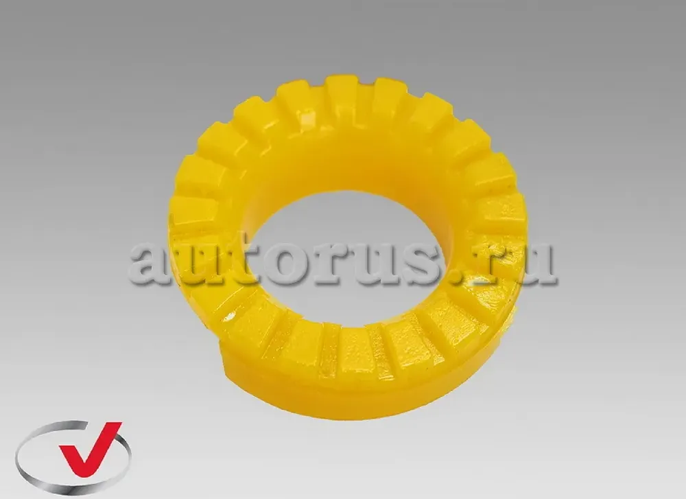 Проставка полиуретановая усиленная (верхняя) передней пружины (Vtulka). Артикул 3612022