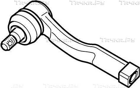 Наконечник рулевой тяги TRW левый для Subaru Impreza I 1992-2000. Артикул JTE316