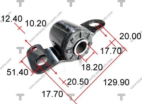 Сайлентблок переднего рычага подвески Tenacity. Артикул AAMTO1001
