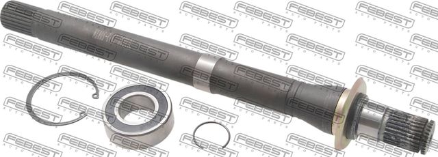 Полуось (привод в сборе, приводной вал) Febest передняя правая для Hyundai Santa Fe II 2010-2012. Артикул 2212-SORXM