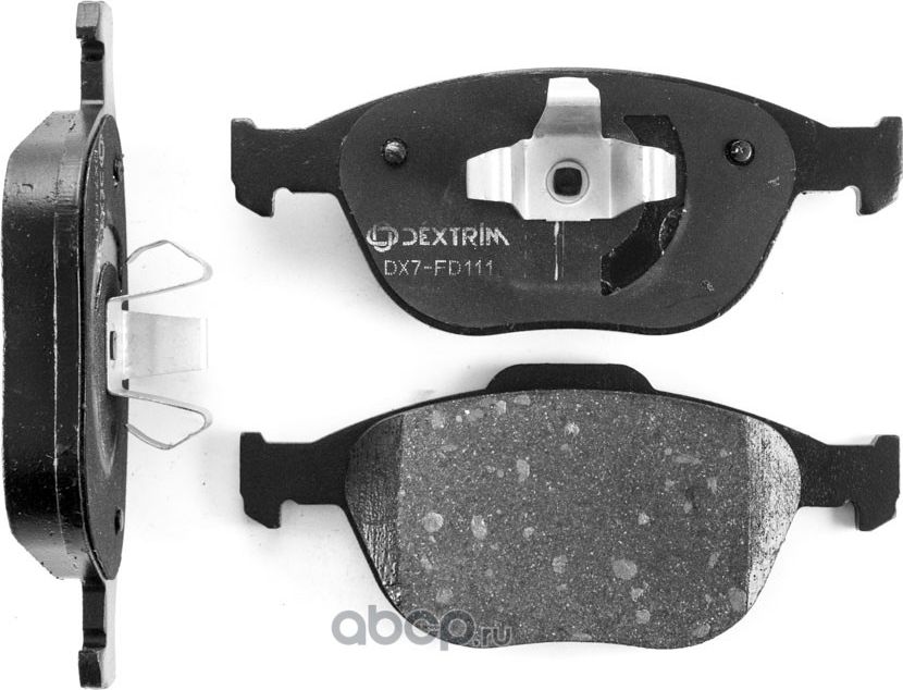 Колодки тормозные передние (Dextrim). Артикул DX7FD111