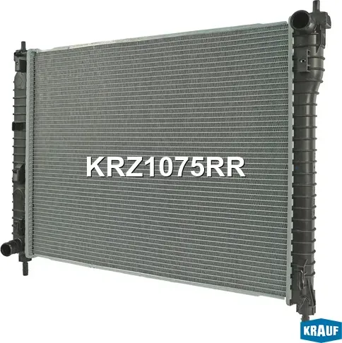 Радиатор системы охлаждения (Krauf). Артикул KRZ1075RR