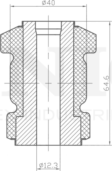 Сайлентблок рычага подвески (Unio). Артикул RMP-20058
