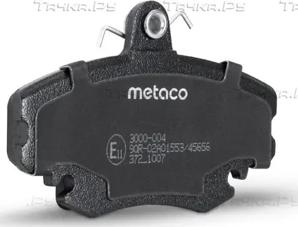 Колодки тормозные RENAULT LOGAN/SANDERO 04- передн. (Metaco) Metaco. Артикул 3000004