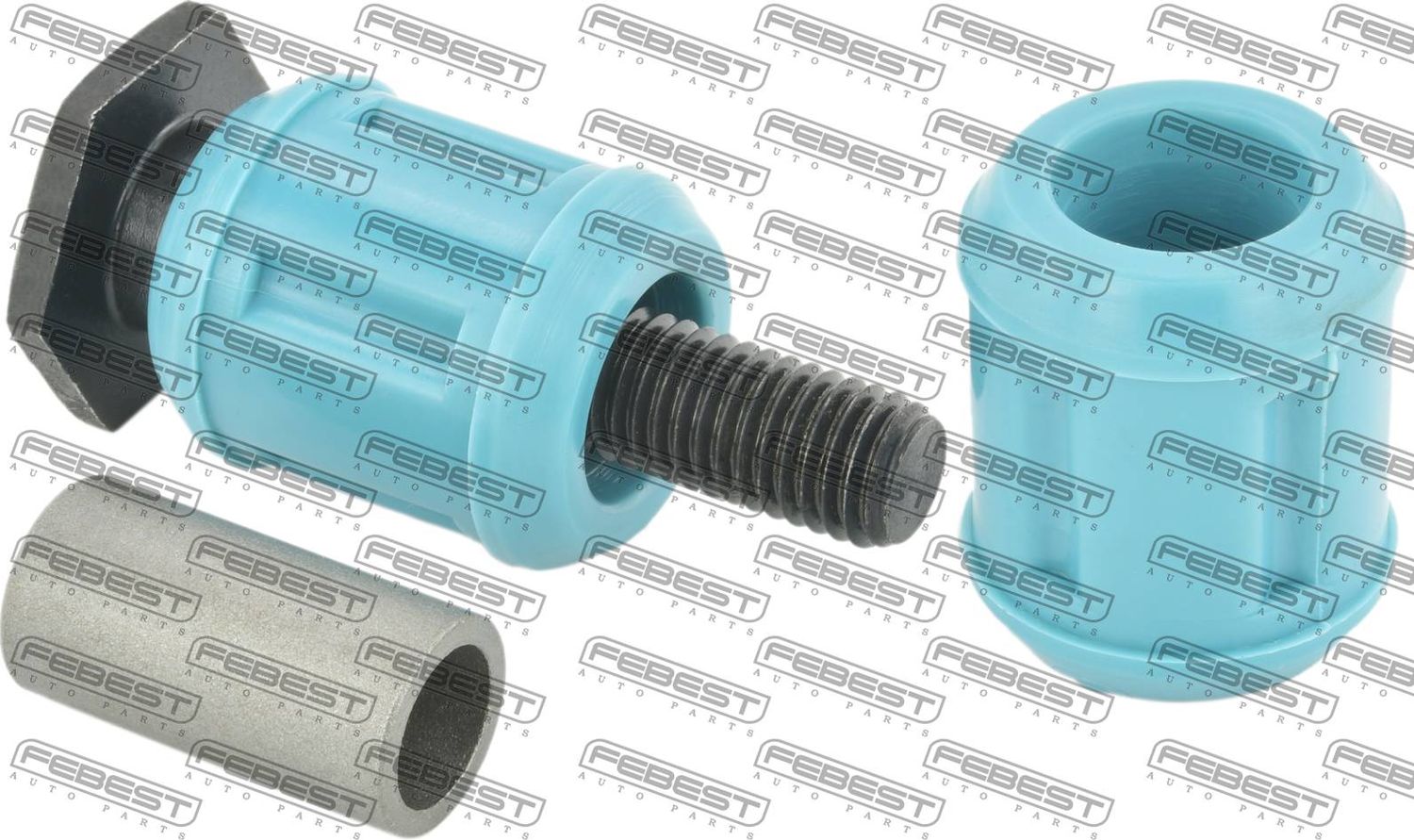 Сайлентблок заднего рычага подвески Febest. Артикул FDSB-TTGR-KIT