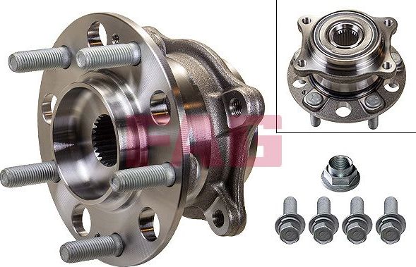 Ступица колеса с интегрированным подшипником Fag. Артикул 713 6269 00