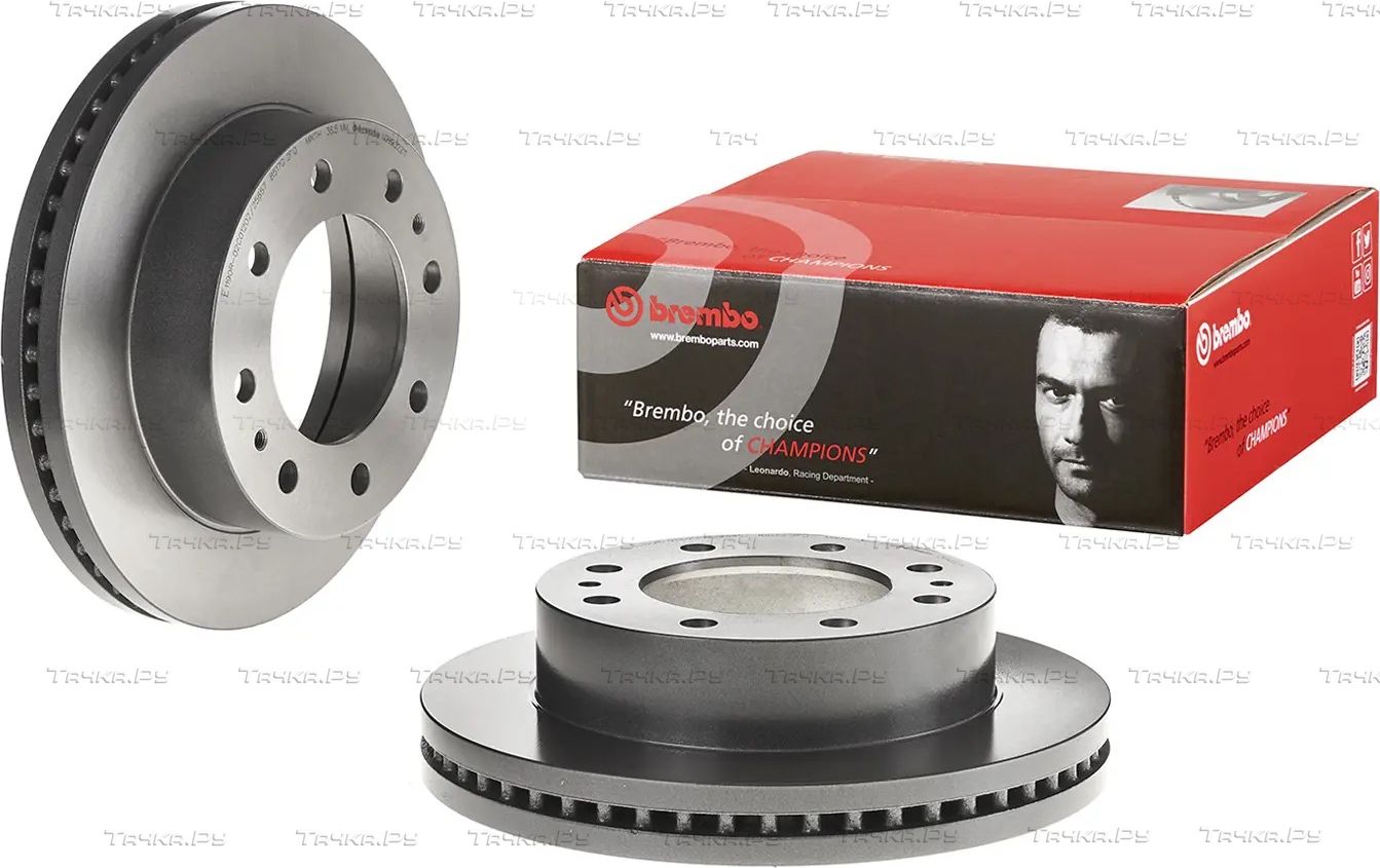 Тормозной диск Brembo PRIME LINE - UV Coated передний для Chevrolet Silverado I (GMT800) 1998-2007. Артикул 09.9022.11
