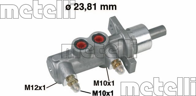 Тормозной цилиндр главный Metelli для Ford Fiesta III 1991-1995. Артикул 05-0165