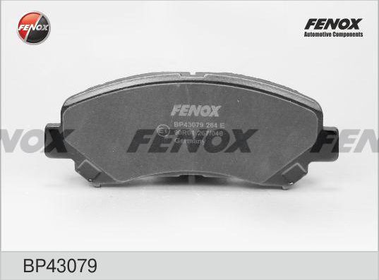 Тормозные колодки Fenox. Артикул BP43079